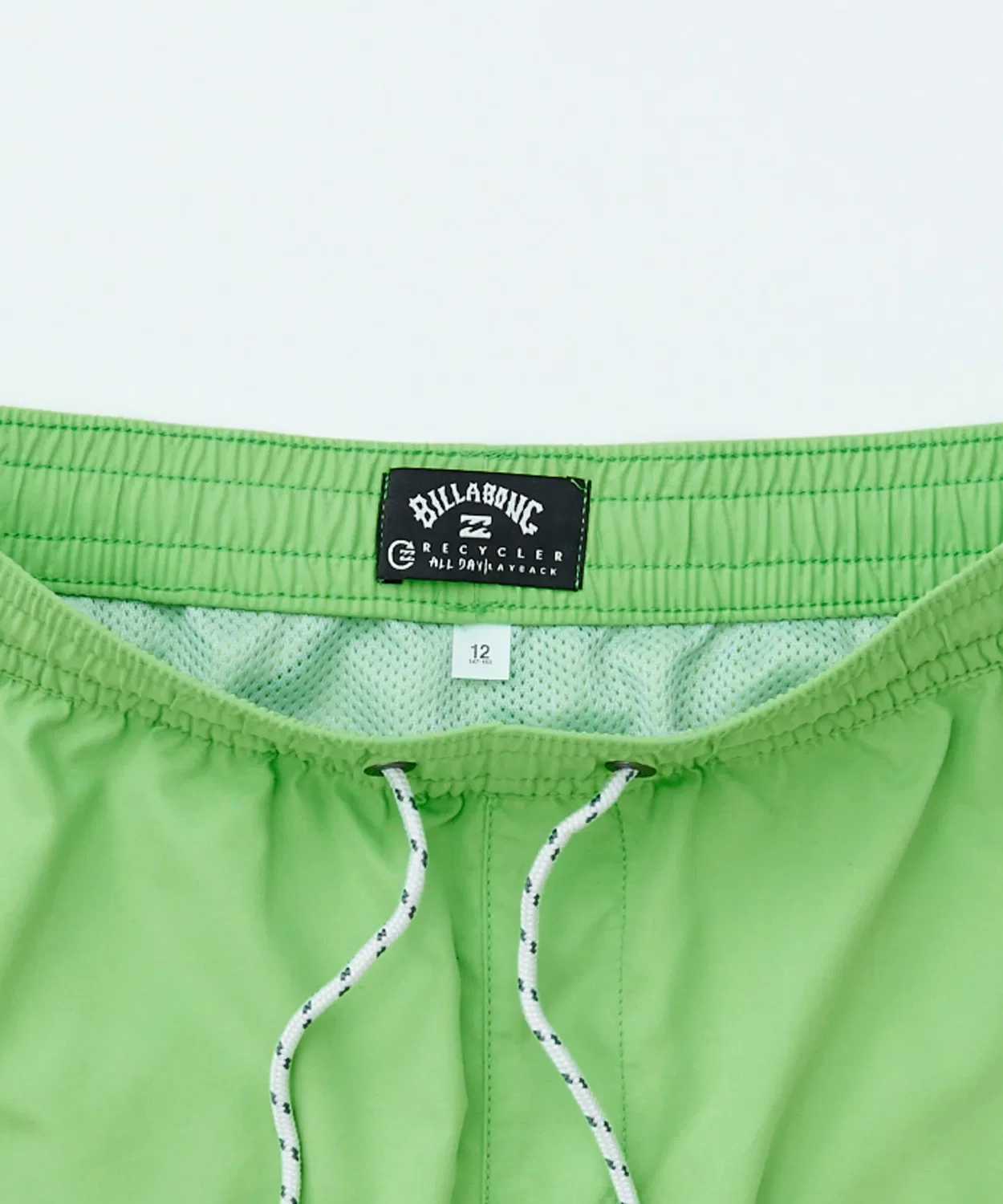 Детские плавки BILLABONG ALL DAY LB с эластичным поясом, зелёные — фото 3