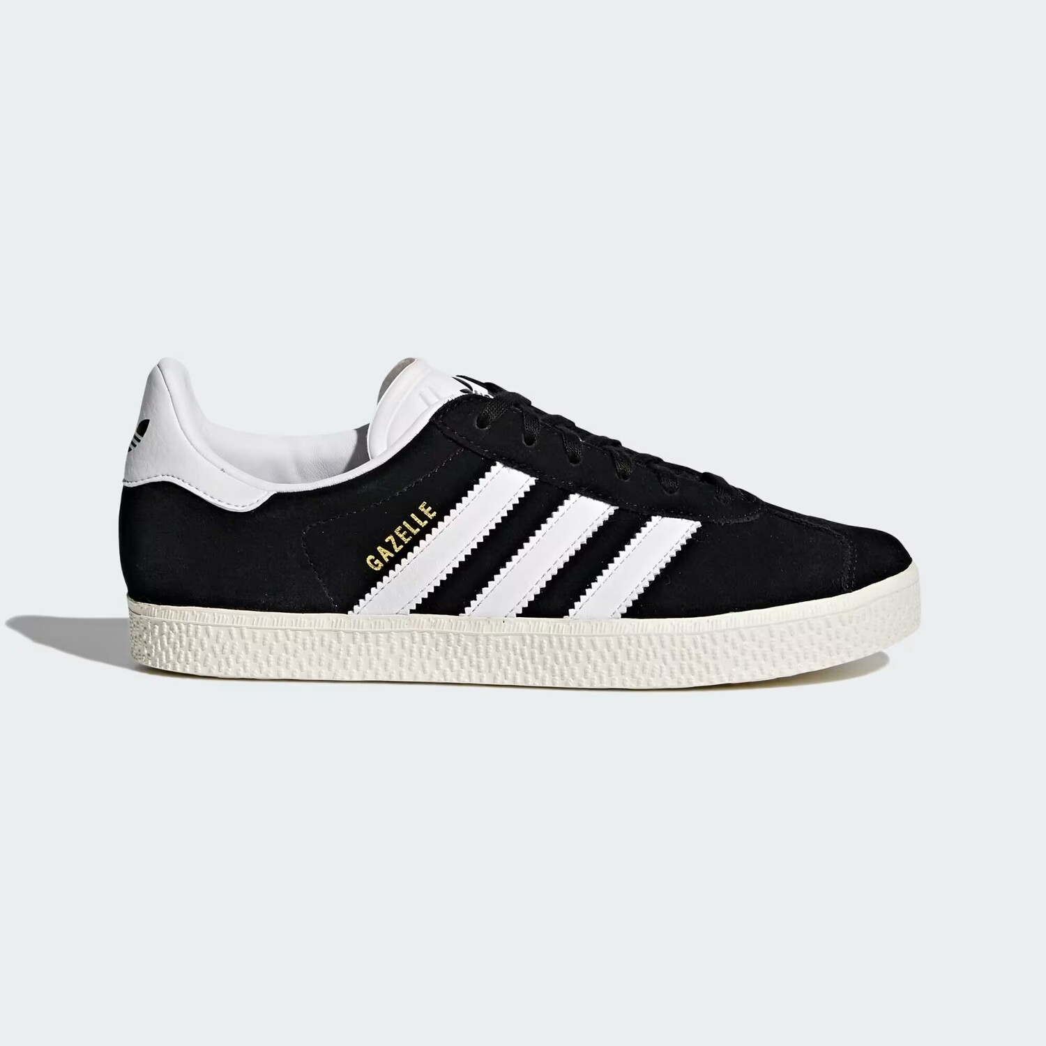 

Кроссовки Gazelle Adidas, цвет Core Black/Cloud White/Gold Metallic