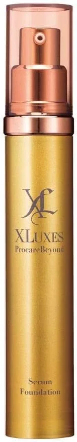 Тональная основа XLUXES Serum Foundation SPF40 PA+++ с человеческим стволовым клеточным культурным раствором, Medium Beige, 30 мл