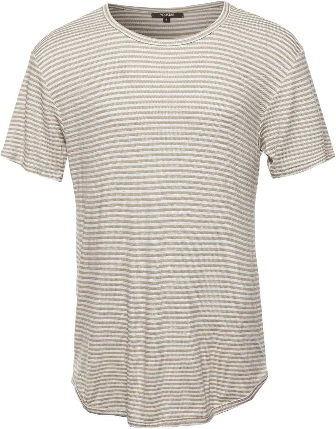 

Футболка мужская Youstar Casual Longlie с боковым разрезом и молнией