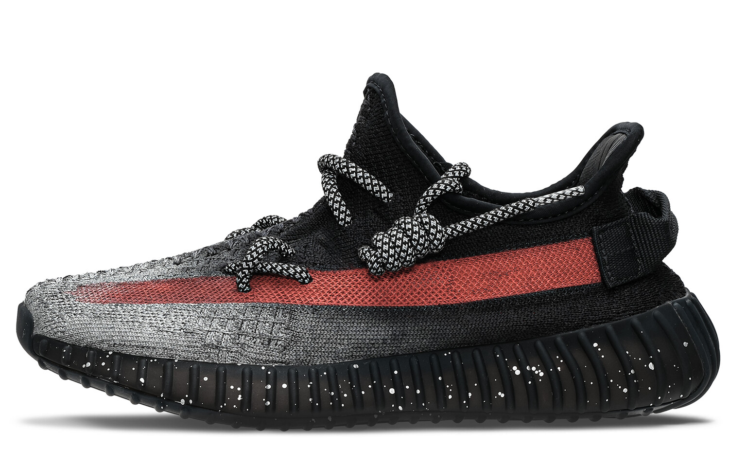

Кроссовки adidas originals Yeezy Boost 350 V2 Lifestyle Shoes Unisex Low-top Black/Red/White, черный