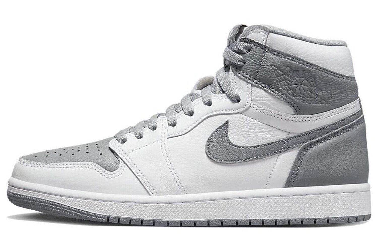 Кроссовки Air Jordan 1 Vintage Basketball Shoes Unisex High-Top Blue — фото 2