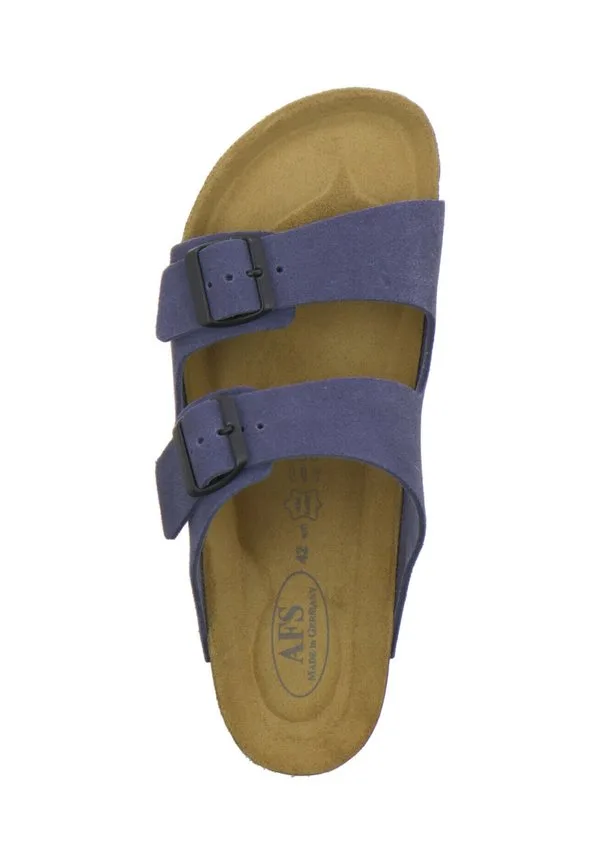 Мулы Afs Schuhe, Navy Reptil — фото 3