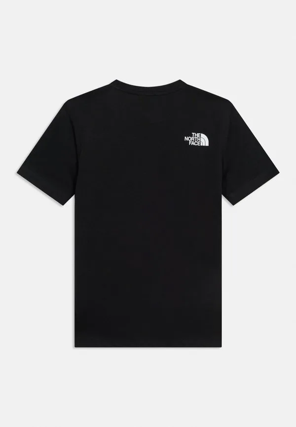 Футболка с коротким рукавом и принтом "горная ночь" The North Face, Black — фото 2