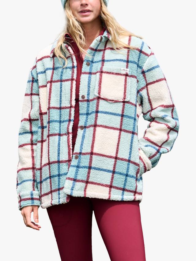 

Флисовая клетчатая рубашка Outlander ACAI, Wild Fern