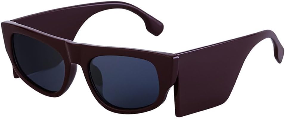 

Женские солнцезащитные очки «кошачий глаз» в маленькой оправе, модные солнцезащитные очки с широкими дужками, женские очки для активного отдыха, путешествий и велоспорта, защита от УФ-излучения UV400 TYUVIVO, Brown Red