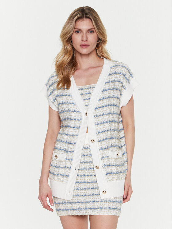 

Кардиган свободного кроя Guess, синий