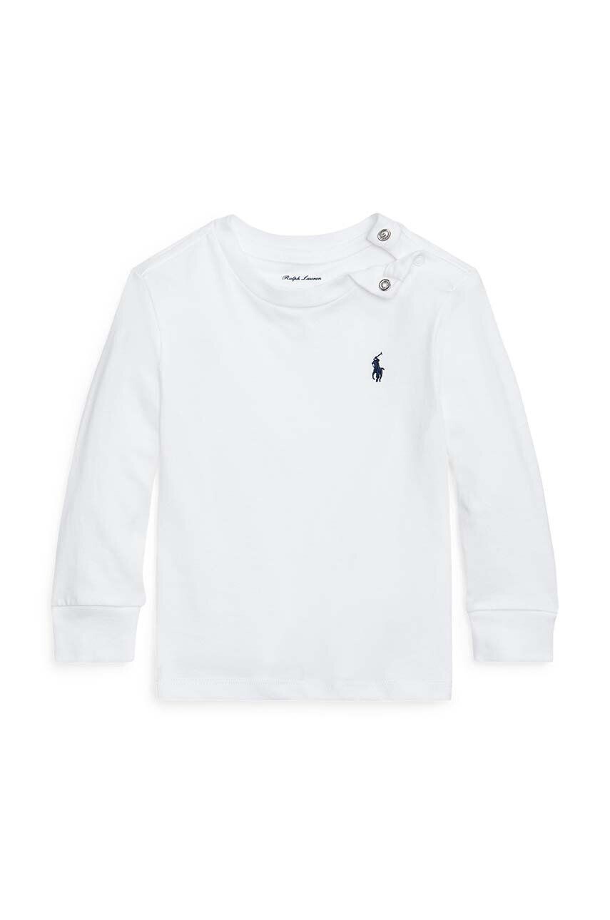 Лонгслив Polo Ralph Lauren из хлопка ноэнати, белый — фото 2