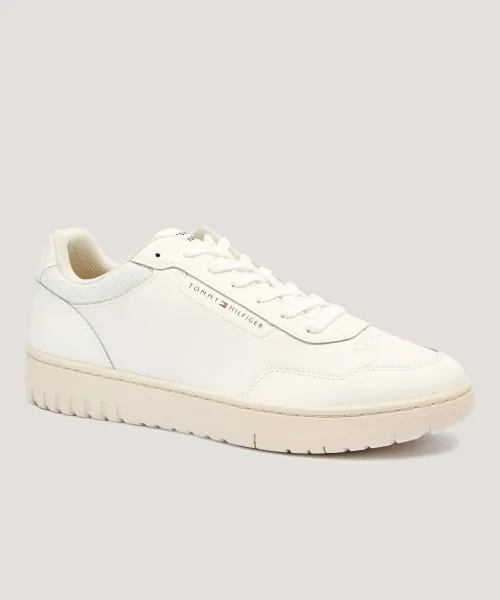 

Кожаные кроссовки Basket Core Tommy Hilfiger, белый
