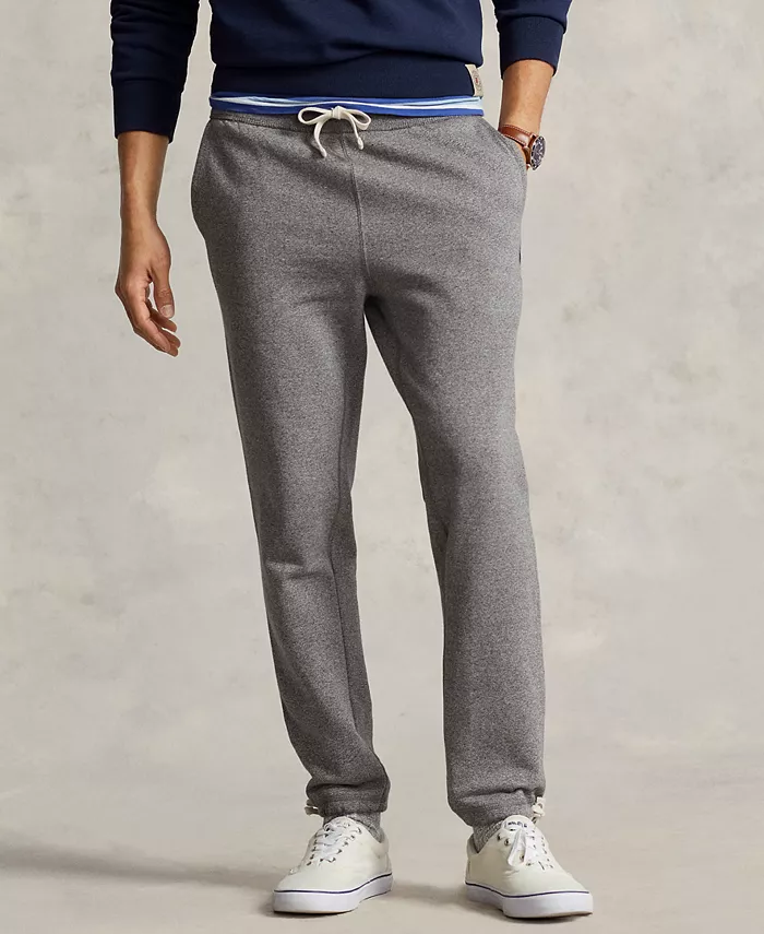 

Мужские флисовые спортивные брюки Signature Fleece Sweatpant Polo Ralph Lauren, серый