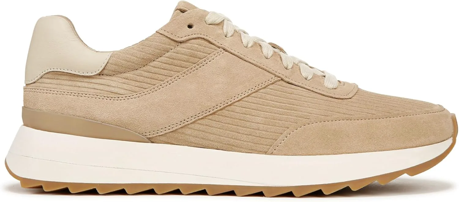 

Кроссовки Vince Mens Edric на шнуровке, бежевый