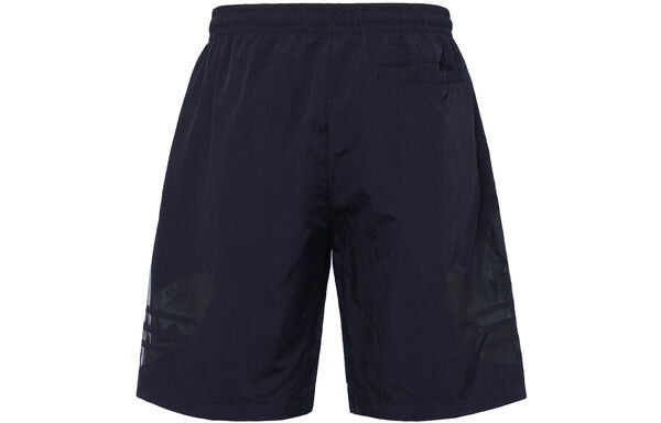 Шорты оригинальные триколор short2 печать спортивные шорты мужские Adidas, черный — фото 3