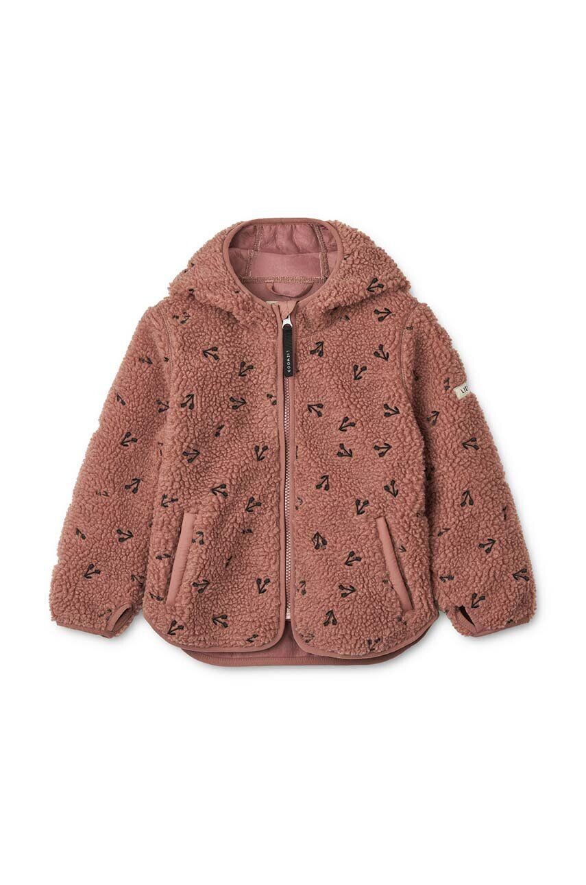 

Детская куртка Liewood Mara Pile Jacket, розовый