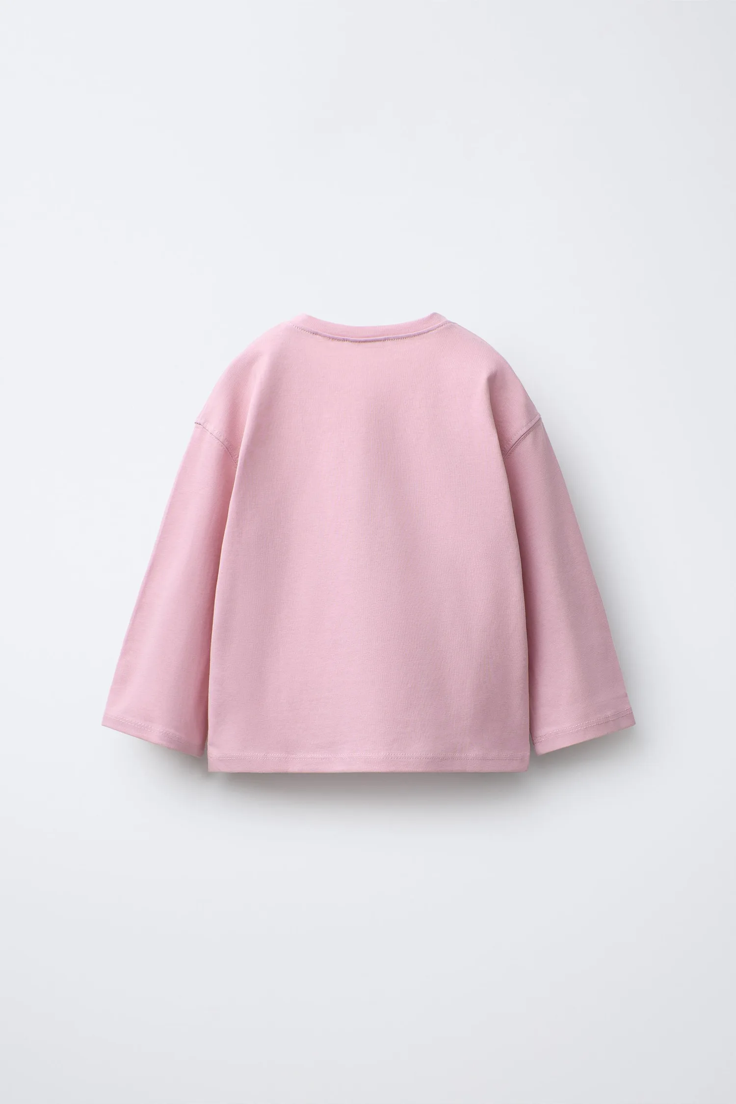 Набор из 3 однотонных футболок Zara, коричневый/белый — фото 3