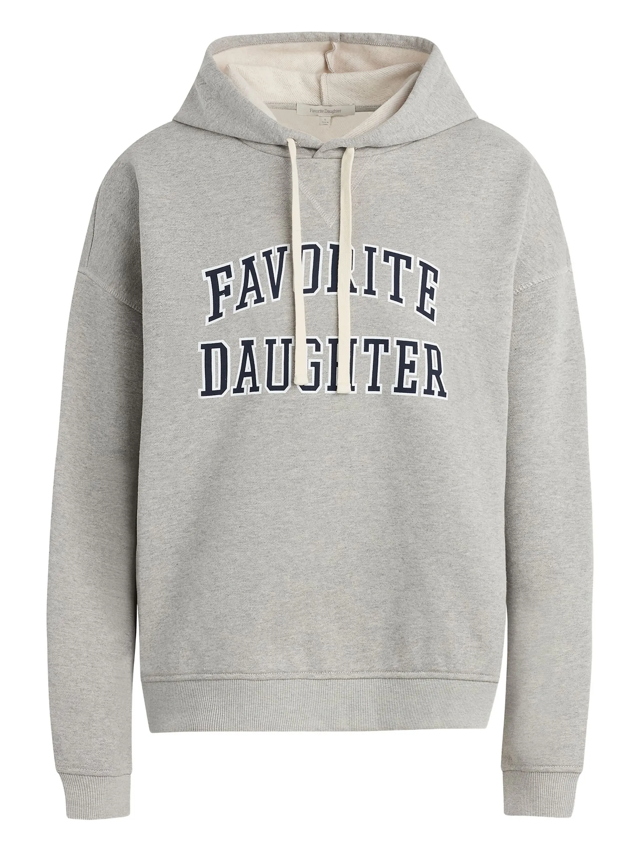 

Худи с логотипом Favorite Daughter, серый