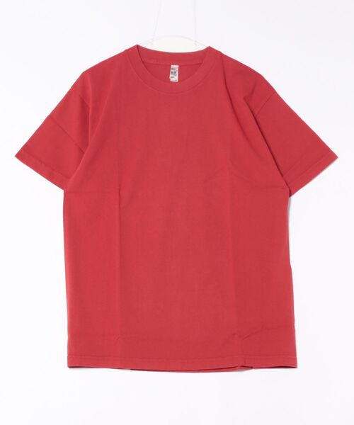 

Футболка с круглым вырезом, окрашенная в процессе производства, плотность 185 г LOS ANGELES APPAREL, красный