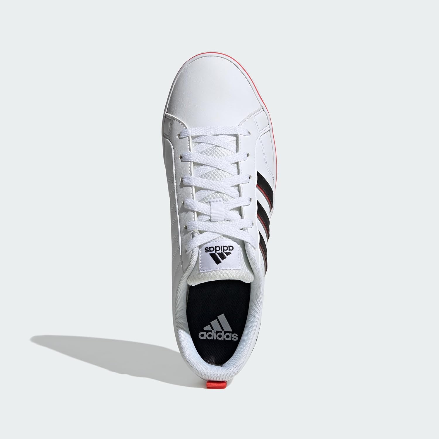 Мужские кроссовки Adidas NEO Pace Vs Fashion, белый/черный/красный/ярко-красный — фото 4
