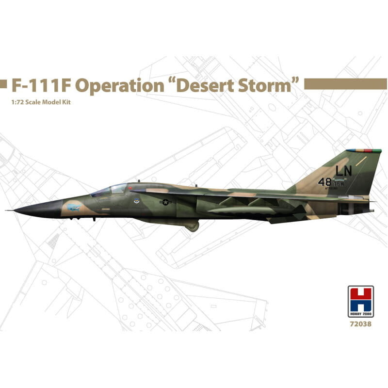 

F-111F Операция «Буря в пустыне» 1:72 Хобби 2000 72038 Hobby 2000