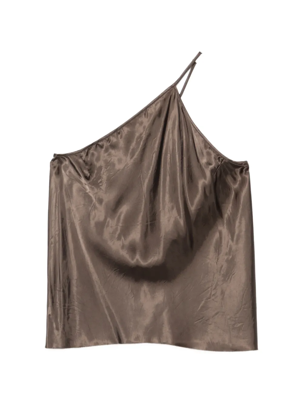 

Асимметричный топ Rick Owens, коричневый