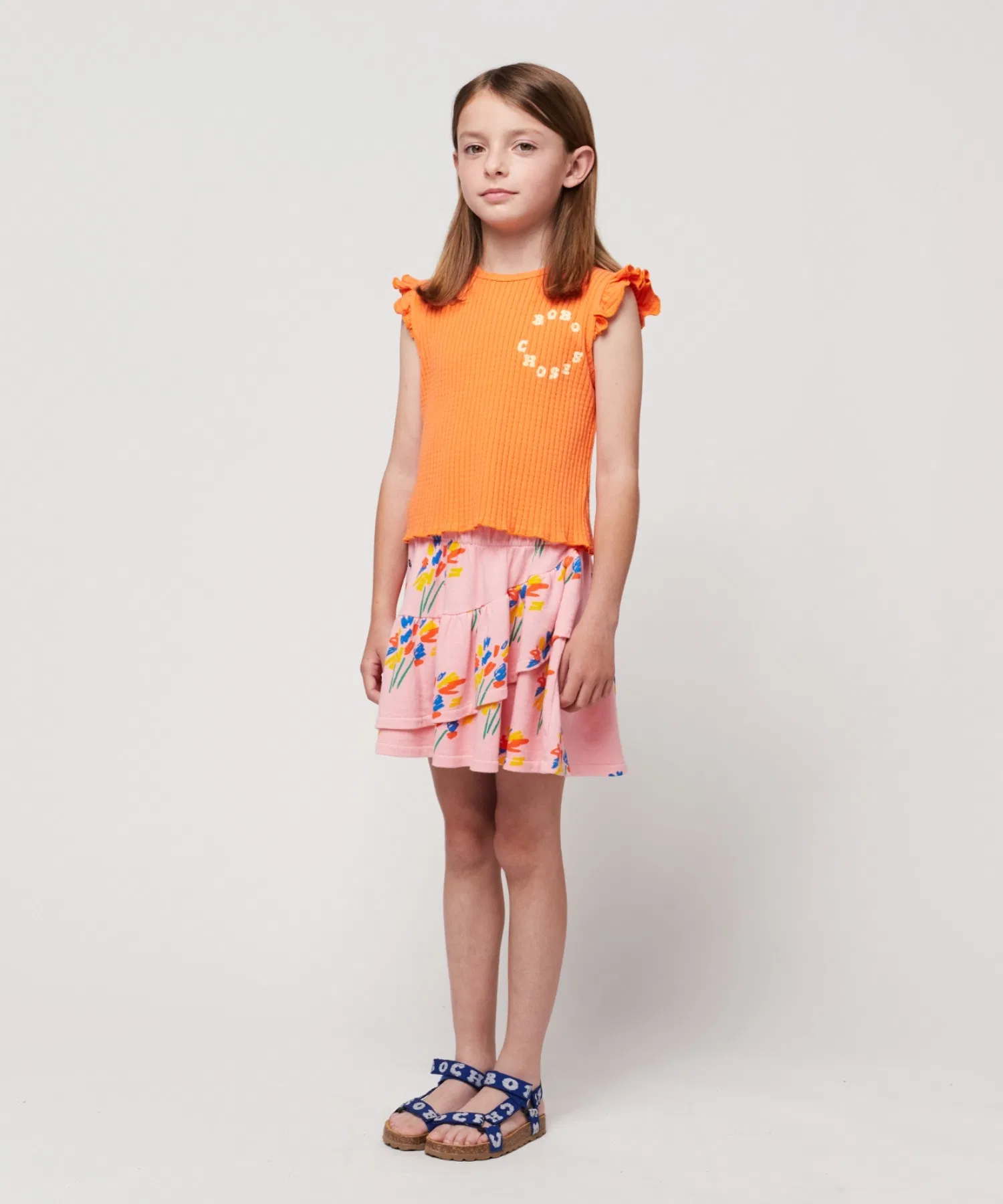 Детская юбка BOBO CHOSES Fireworks all over ruffle skirt — фото 3