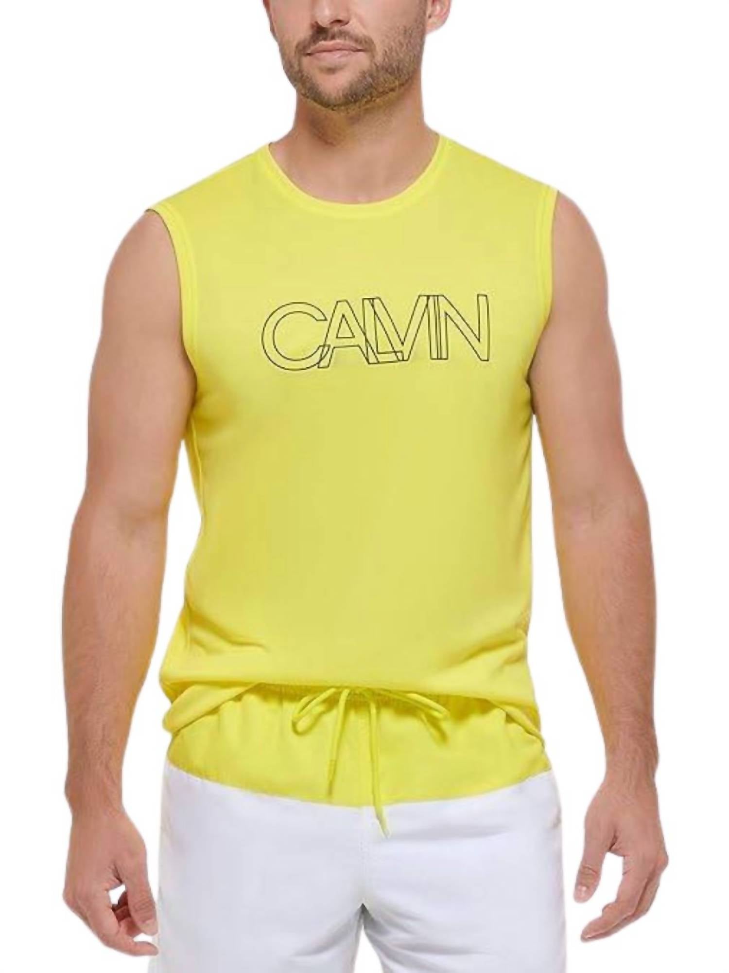 

Мужская рубашка без рукавов Rainbow Collection в цвете Citrina Calvin Klein