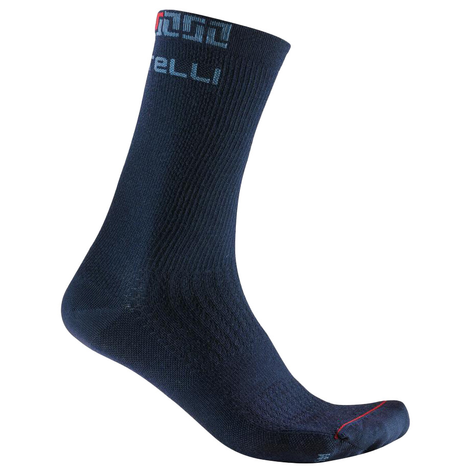 

Велосипедные носки Castelli Bandito Merino 18 Sock, цвет Belgian Blue