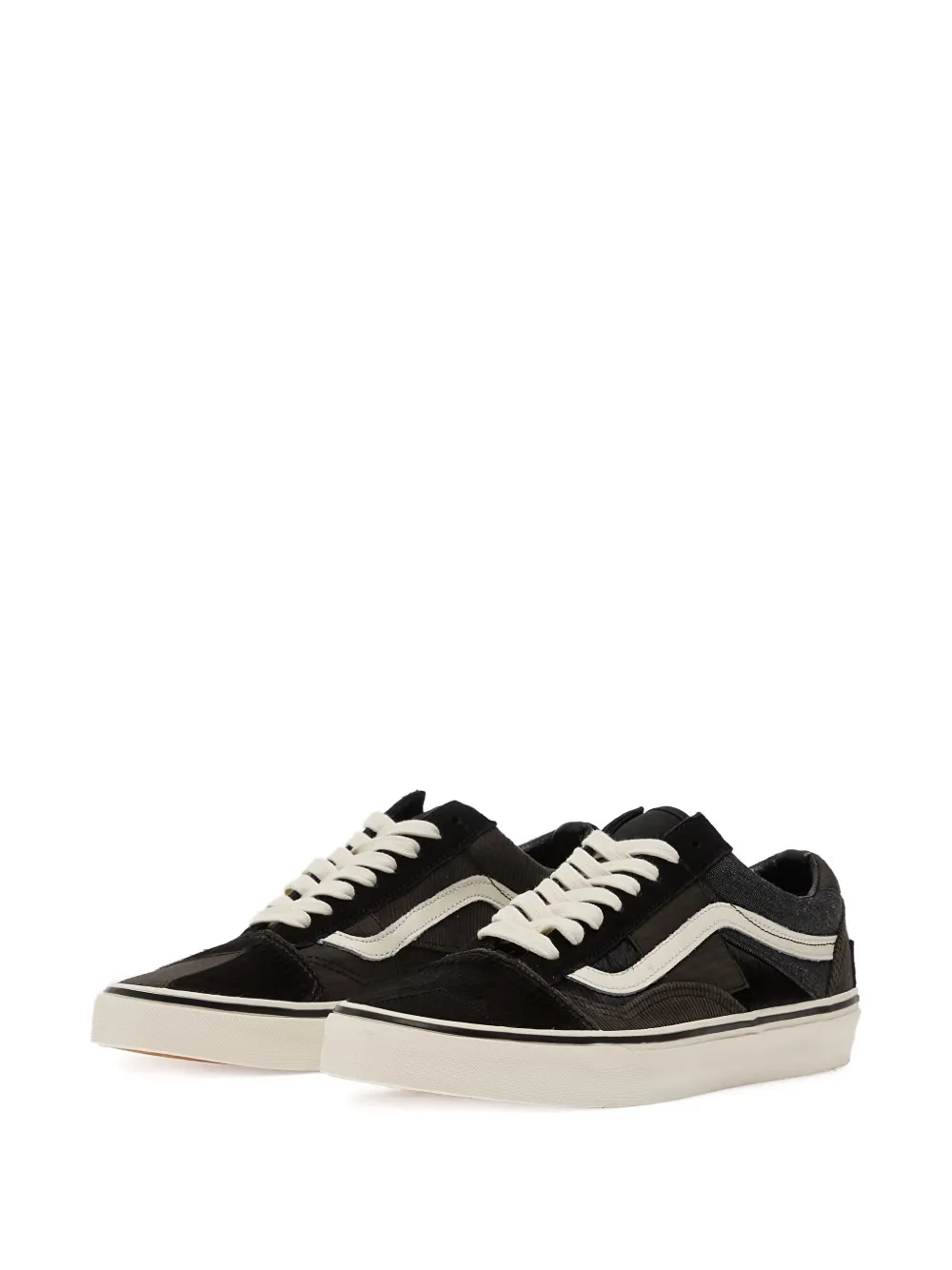 Кеды Old Skool с отделкой в технике пэчворк Vans, черный — фото 2