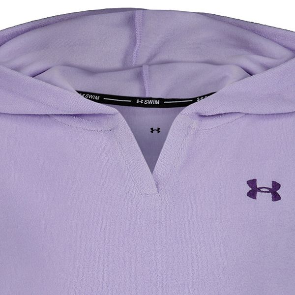 Детская толстовка с капюшоном из махры для девочек 7-18 лет Under Armour — фото 3