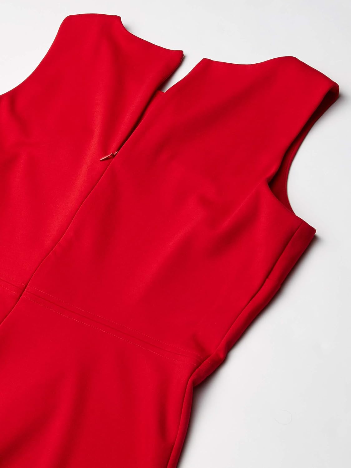Tommy Hilfiger Women's Turn Key Tommy Ponte Fit and Flare, Scarlet — фото 2