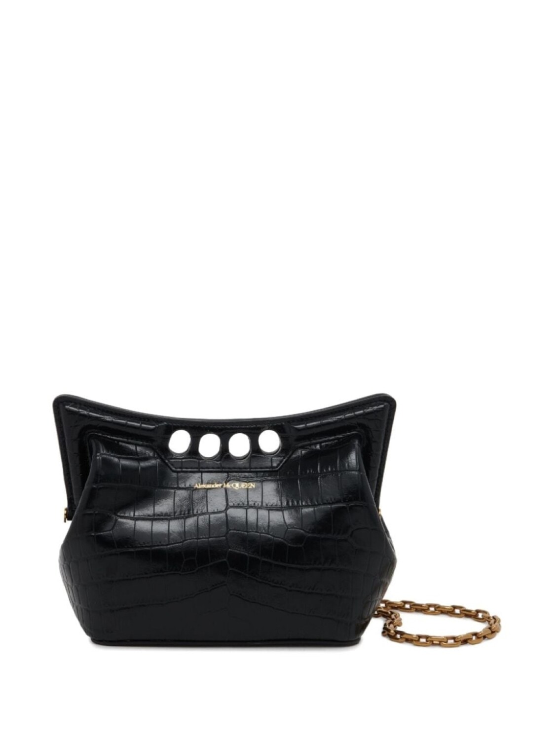 

Alexander McQueen маленькая сумка на плечо The Peak, черный