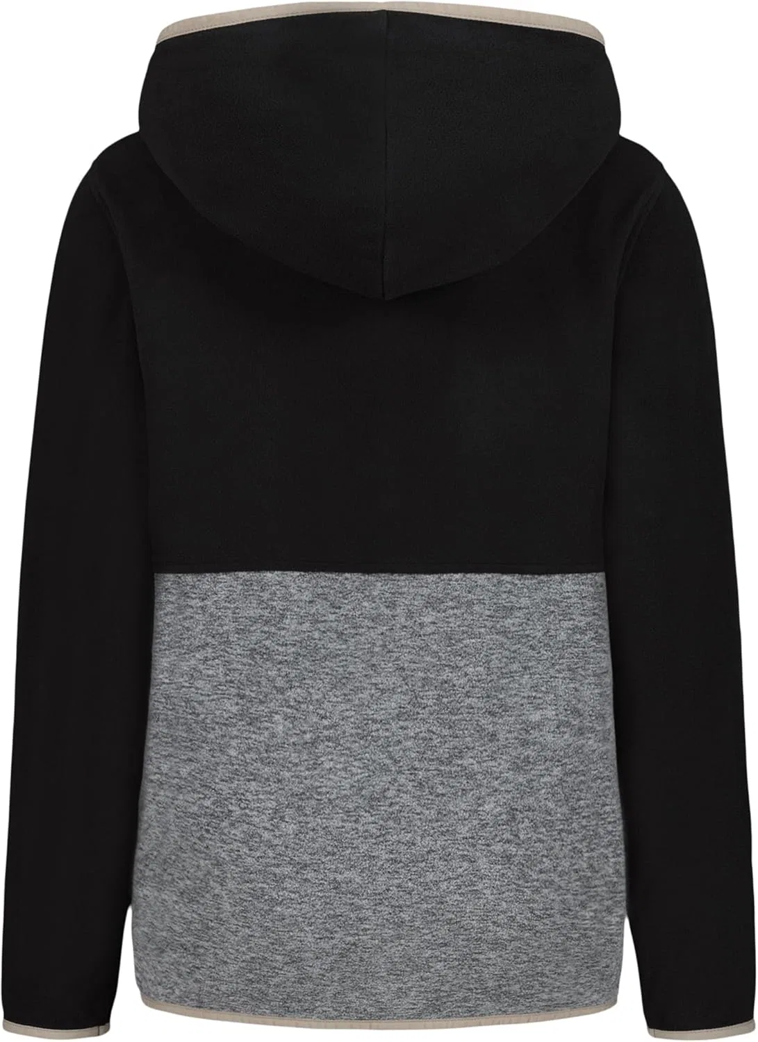 Детская кофта с капюшоном, флисовая, Under Armour, Black Hundo Zip — фото 2
