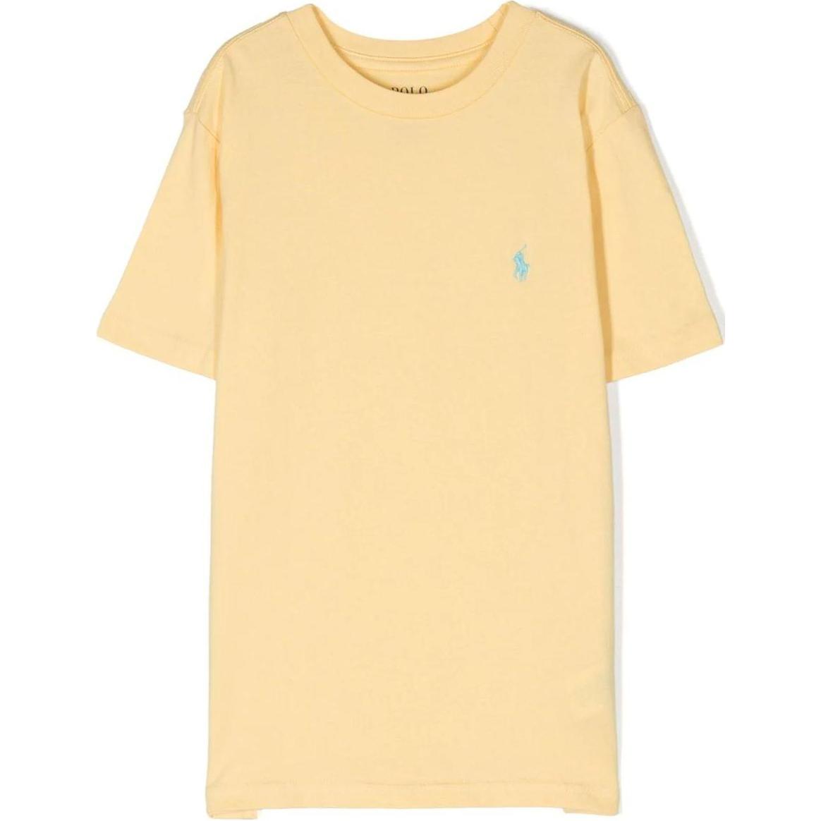 Детская желтая футболка Polo SS23 Ralph Lauren — фото 2
