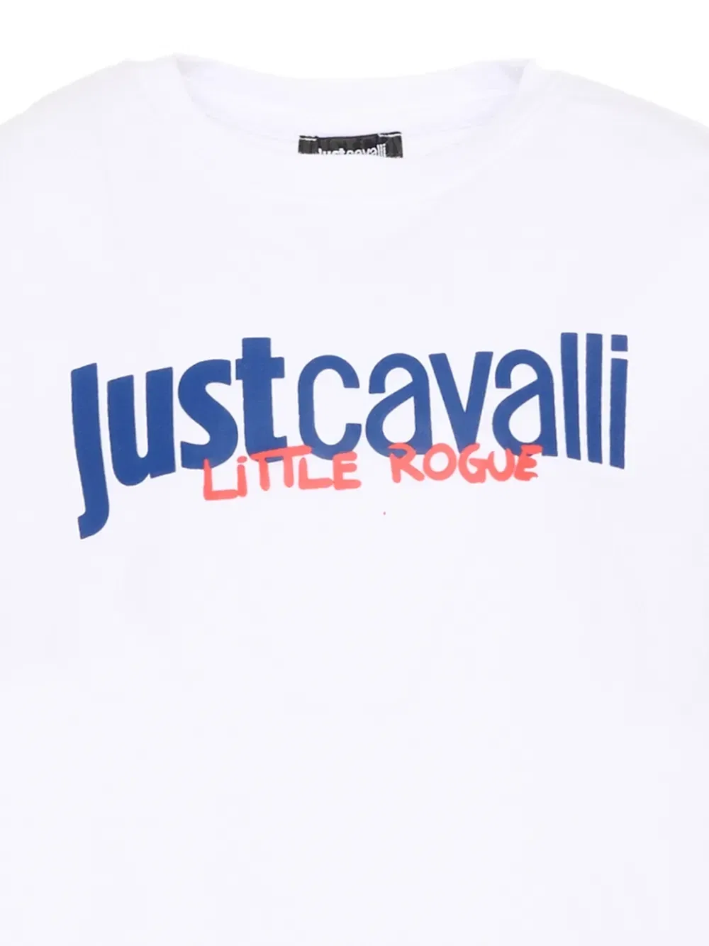 Футболка с логотипом Just Cavalli Kids, белый — фото 3