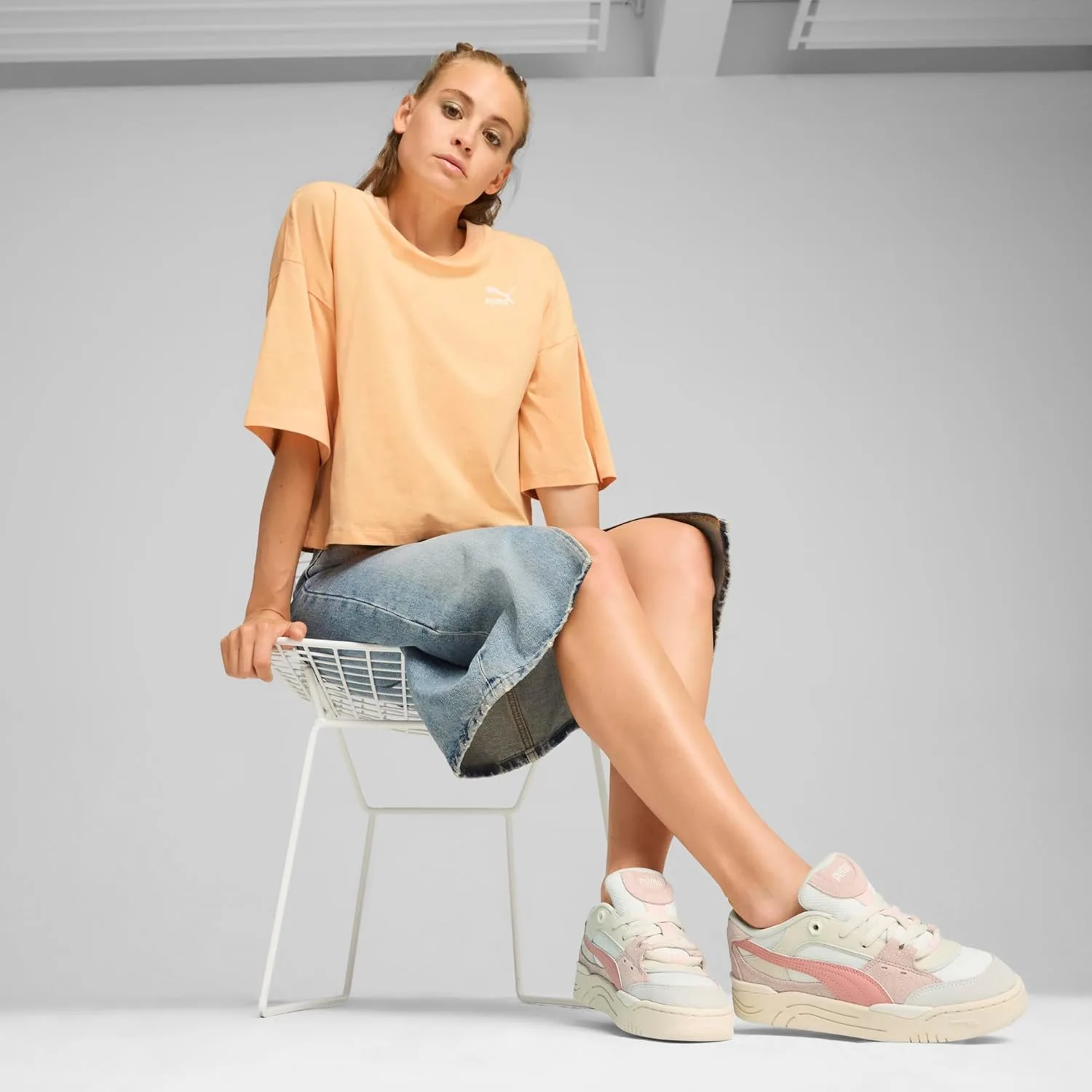 Кроссовки PUMA 180 белые, унисекс — фото 4