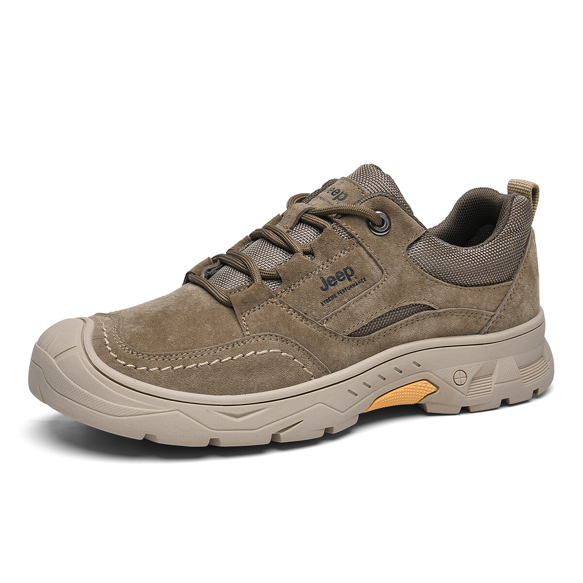 Кроссовки Jeep Casual Shoes Men Low-Top Khaki, хаки — фото 2