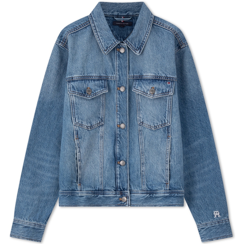 

Tommy Hilfiger Джинсовая куртка Denim Blue, Denim Blue 8KB
