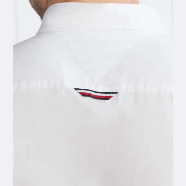 Рубашка классического кроя с монотипией papertouch Tommy Hilfiger, белый — фото 2