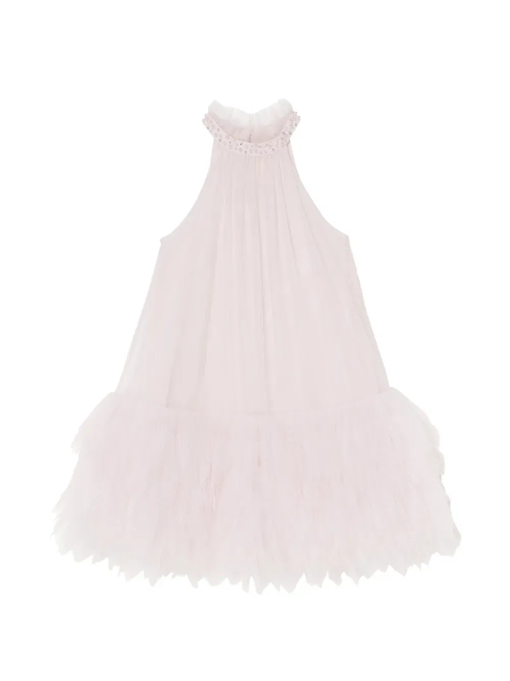 Многоярусное платье Esme из тюля с вышивкой Tutu Du Monde, розовый