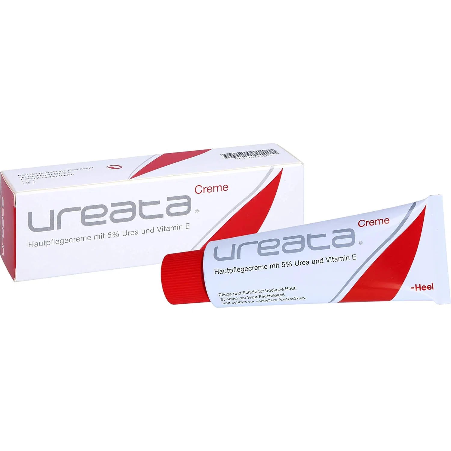 Крем Ureata с 5% мочевины и витамином Е, 50 г ‎Biologische Heilmittel Heel Gmbh — фото 3