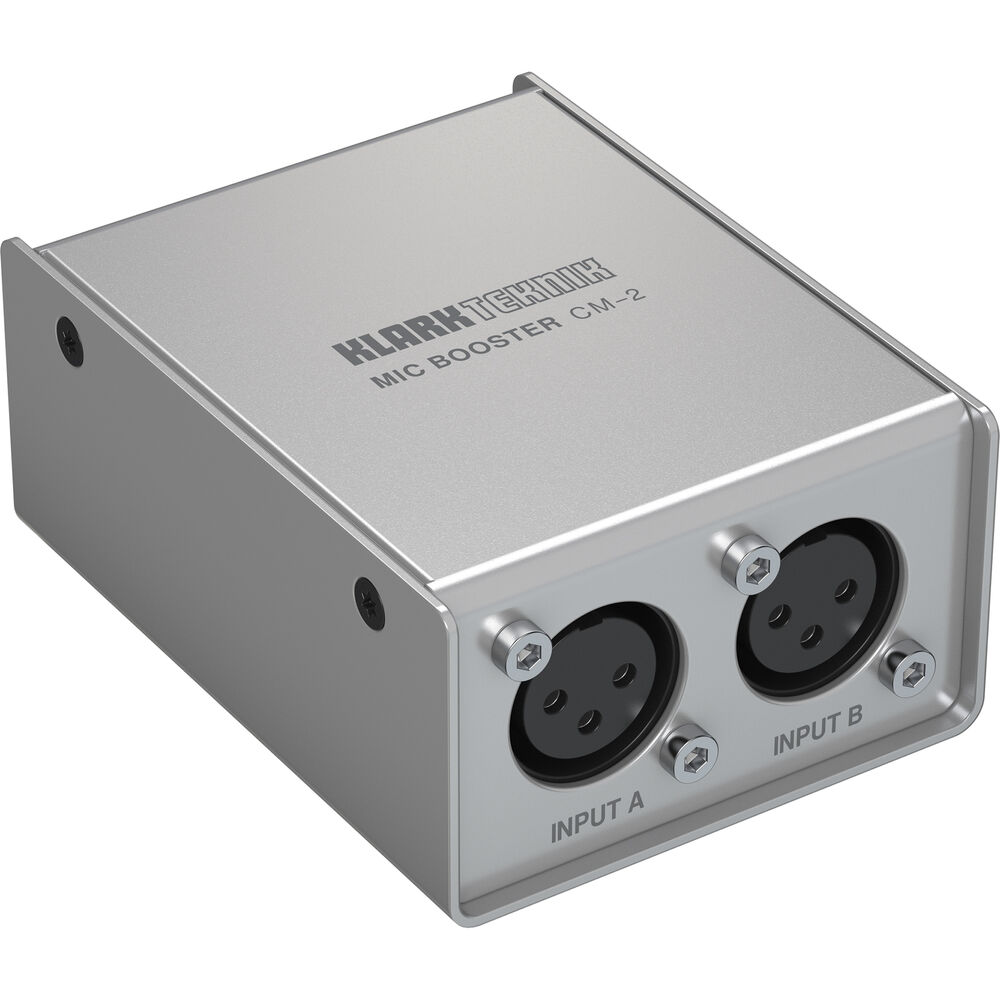 

Klark Teknik Mic Booster CM-2 Dual-Channel MIC BOOSTER CM-2
