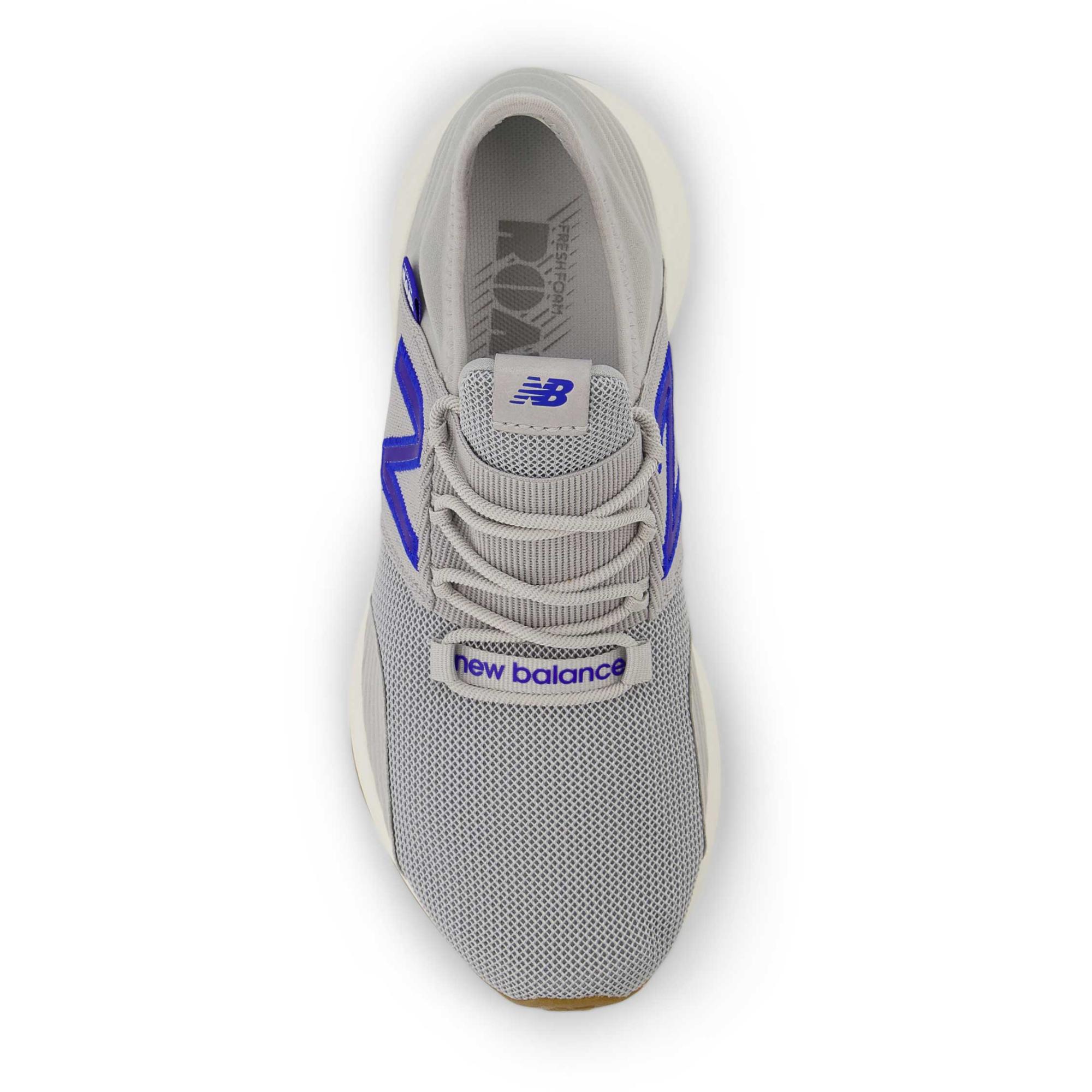 Детские кроссовки Fresh Foam Roav для бега New Balance, Raincloud/Blue Gemstones/Sea Salt — фото 4
