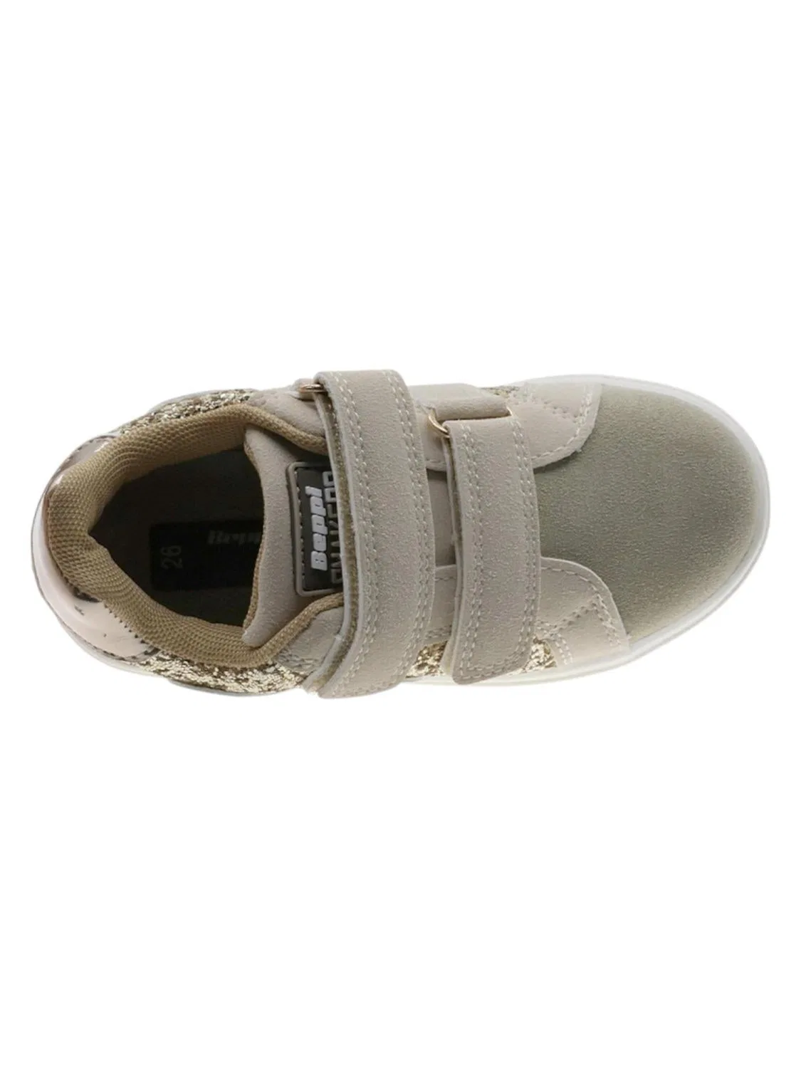 Кроссовки Beppi Casual Shoe золотого цвета — фото 3