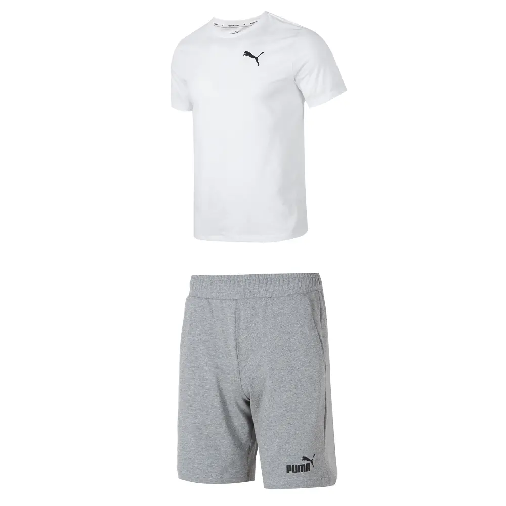 

Повседневная спортивная одежда для мужчин Белый+серый Puma, серый