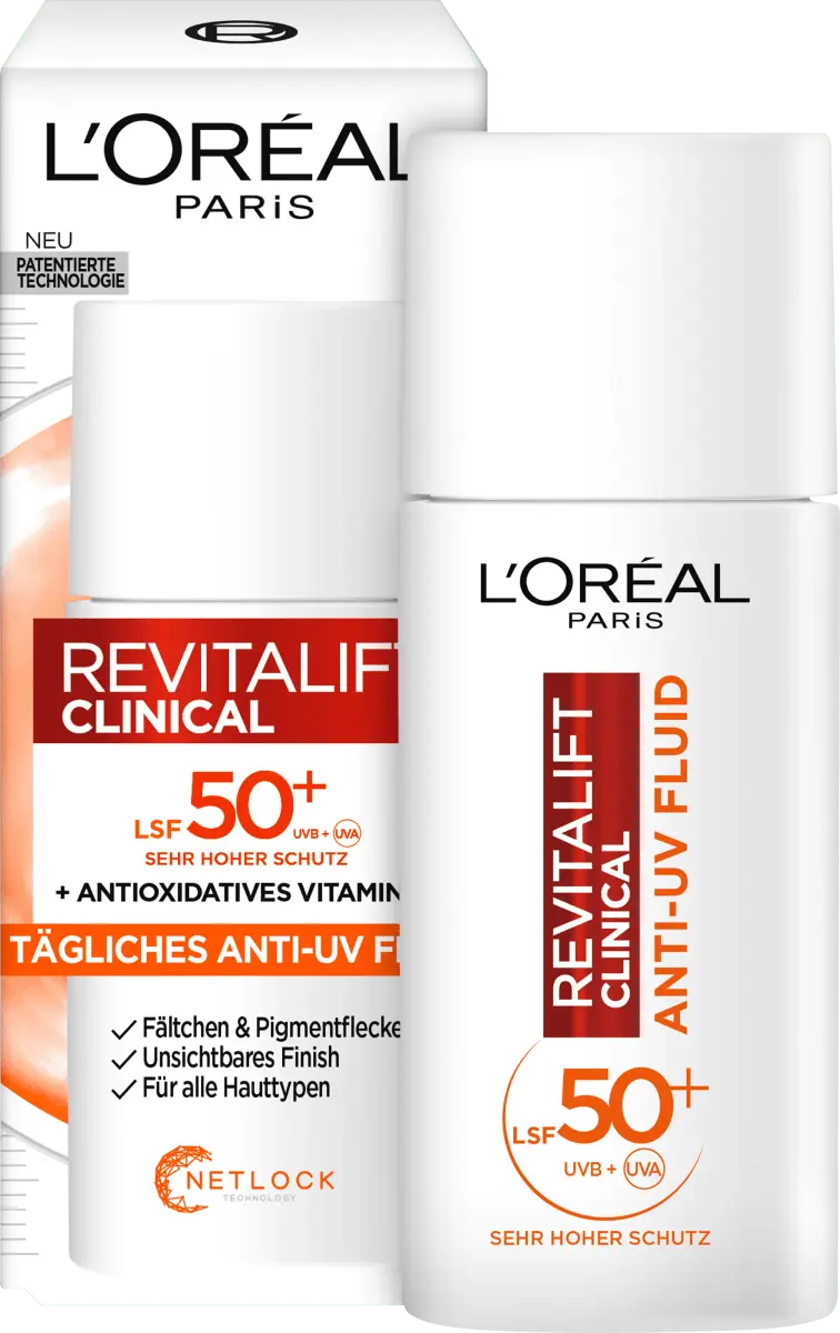 

Крем для лица Revitalift Clinical Anti UV Fluid SPF 50+ 500мл L'Oreal