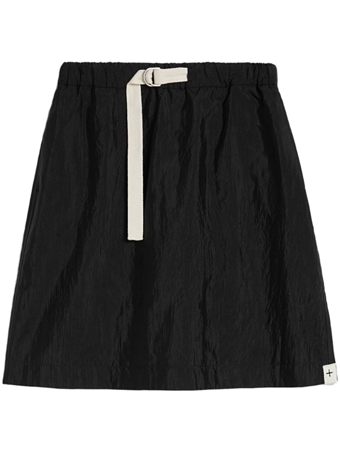 

Jil Sander мини-юбка А-силуэта с пряжкой, черный