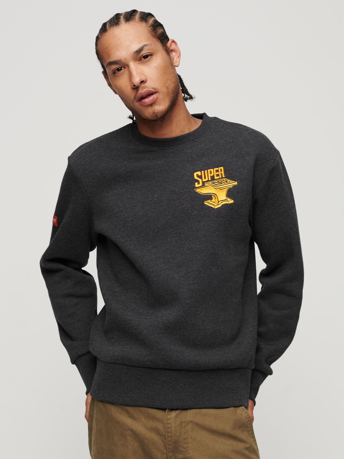 

Джемпер для торговли спецодеждой Superdry, черный/мульти
