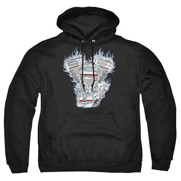 

Толстовка с капюшоном Superman v twin logo adult Licensed Character