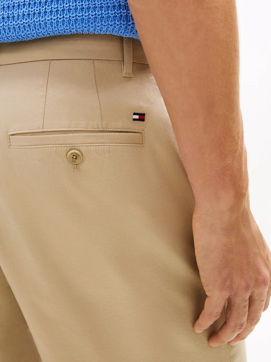 Классические брюки-чиносы 'Dover Ess' Tommy Hilfiger, Cappuccino — фото 2