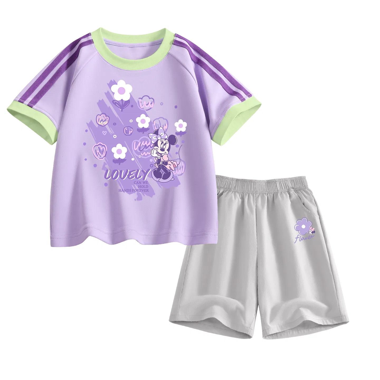 Детский спортивный костюм Casual Sportswear Disney, цвет: зеленый/серый — фото 3