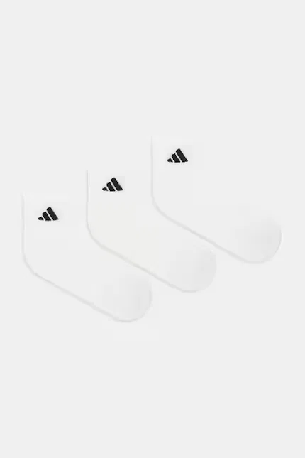 Носки 3-пак короткие Adidas, белый